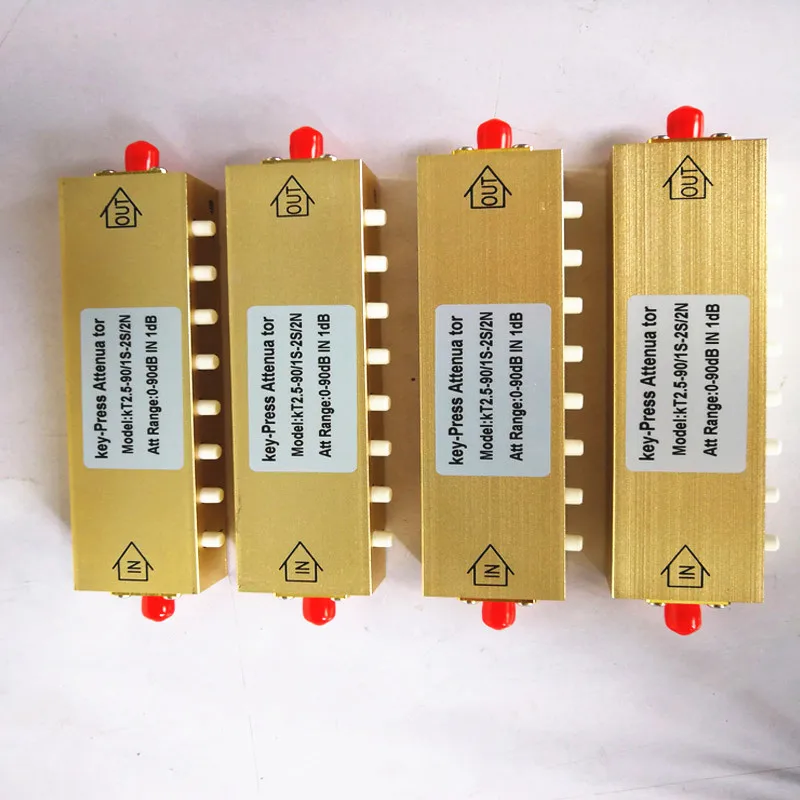 SMA/N Тип RF 0-30dB 60dB 90dB ключ-пресс Регулируемый сигнал аттенюатор, 2 Вт 5 Вт 0-3 ГГц шаг коаксиальный аттенюатор, J19284