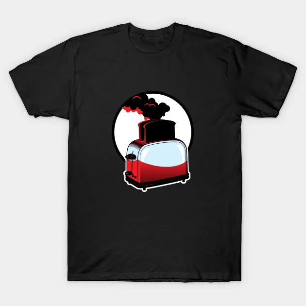 Men t-shirt Burnt Toast by alchemystudio tshirt Women t shirt | Мужская одежда