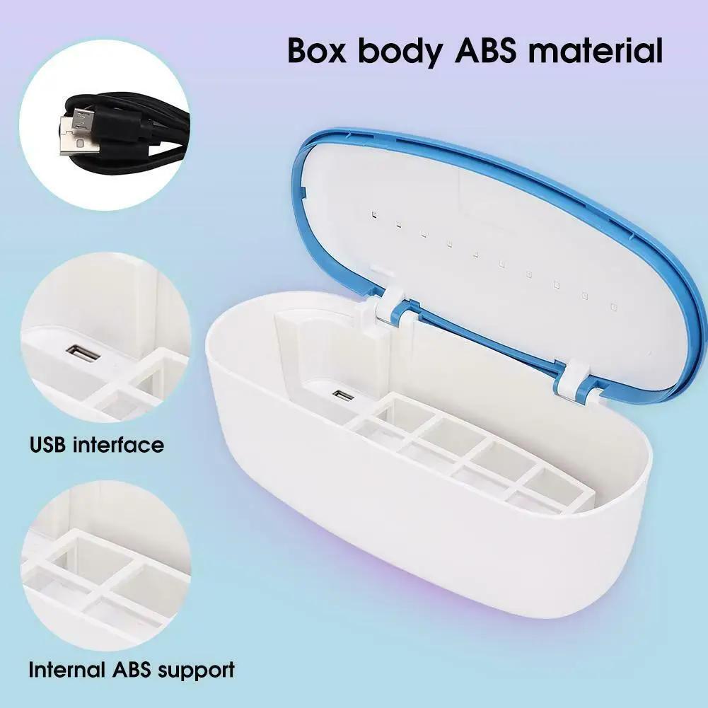 

Ultraviolet Sterilizer Disinfection Box Nail Tool Makeup Brush Cleaner Sterilizer