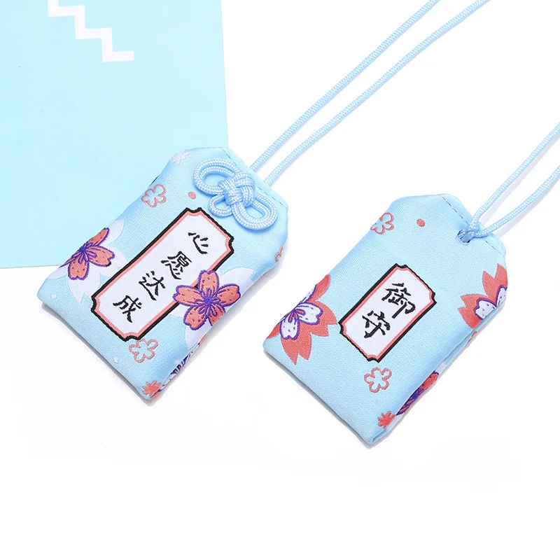 Мультфильм Omamori Lucky Bag акриловый милый брелок для ключей подвеска брелок для женщин детский личностный брелок для девочек Llavero Brelok