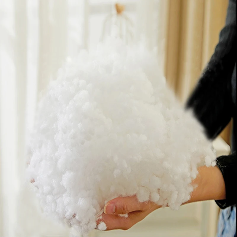 50g/100g Doll Toys Stuffed Pearl PP Cotton Pillow Filling Polyester DIY Handmade Stuffing Material High Elastic
