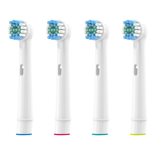 4x Replacement Brush Heads For Oral-B Electric Toothbrush Fit Advance Power/Pro Health/Triumph/3D Excel/Vitality Precision Clean 4pas