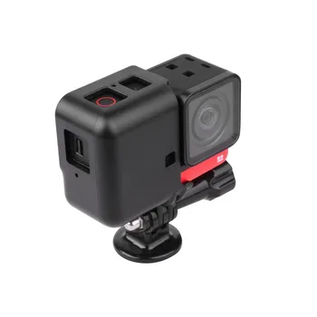

Quick Release Insta360 One R Action Camera Frame Housing Shell Case Mount Bracket with 1/4 Adapter for Insta360 One R Accesories
