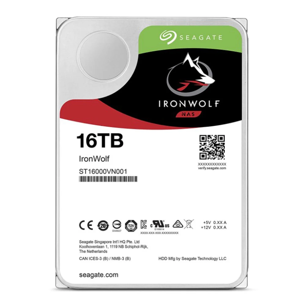 Seagate IronWolf Pro 2TB 4TB 6TB 8TB 10TB 12TB 14TB 16TB NAS Internal Hard Drive–RAID Network Attached Storage Recovery Service