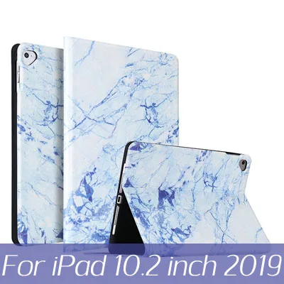 Для funda iPad 10,2 чехол мраморный узор для Apple iPad Air 3 10,5 pro 10,5 pro 11 чехол мягкий чехол для планшета - Цвет: C1 for iPad 10.2