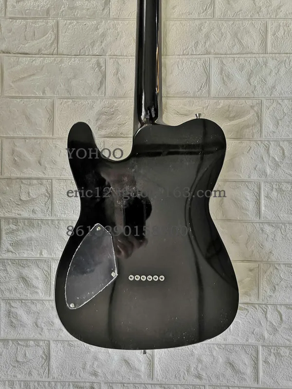 Заводская высококачественная черная гитара Tlr с пикапами SS и хромированные изделия, по индивидуальному заказу! paypal доступен! T-17