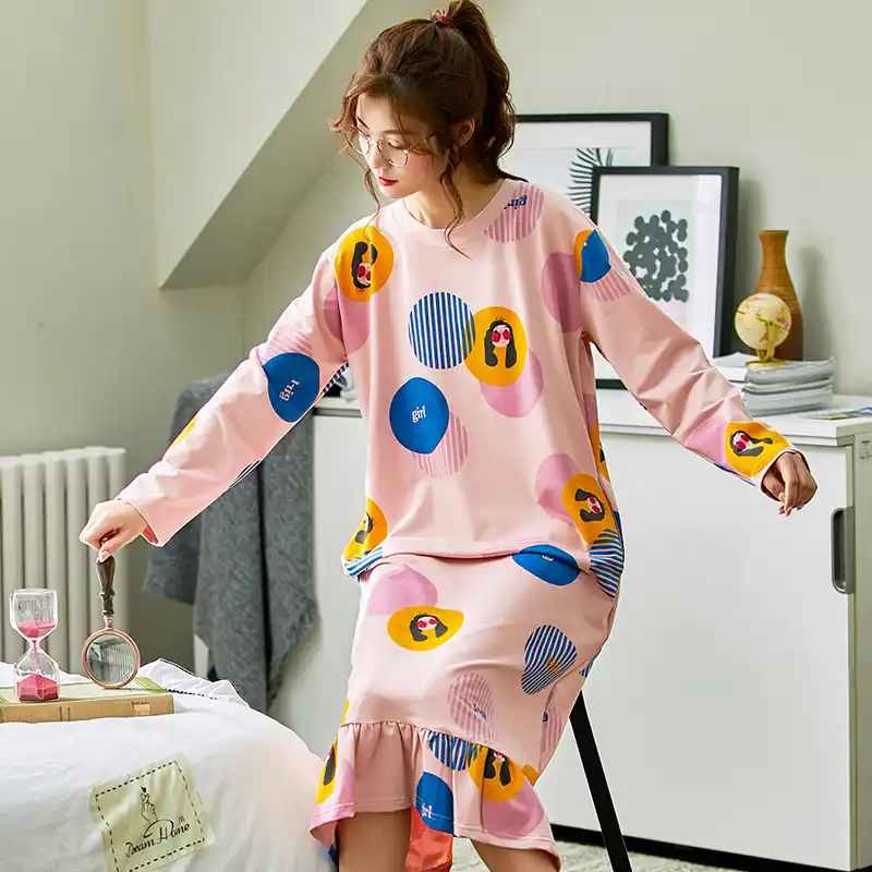 full sleeves night suit