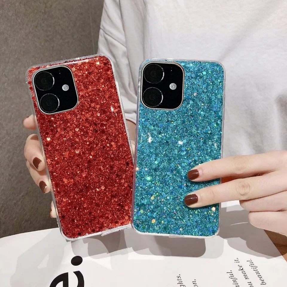 

Glitter Bling Phone Cases For iPhone 11 Pro 2019 Case Luxury Crystal Soft TPU Case For iPhone 11 Pro Max Case Back Cover EEMIA
