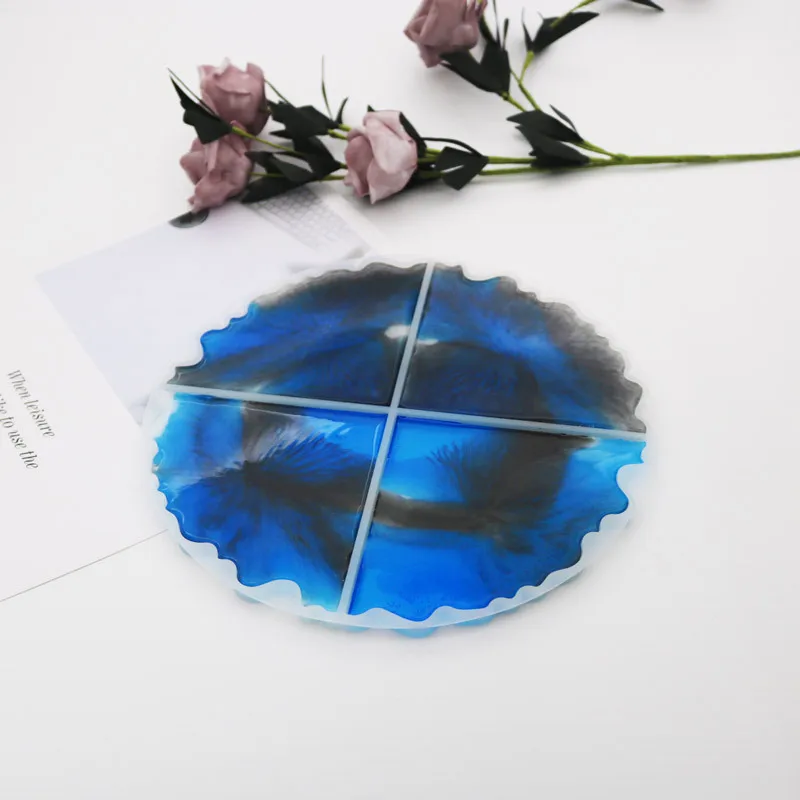 21 см нестандартные волнистые горки литые формы из смолы силиконовые эпоксидные