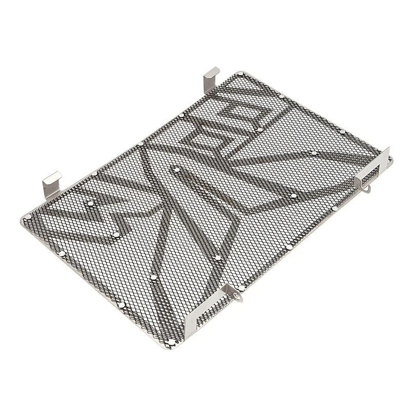 Stainless Steel Motorcycle Engine Radiator Grille Guard Protector Cover for Yamaha MT-09 FZ09 Black