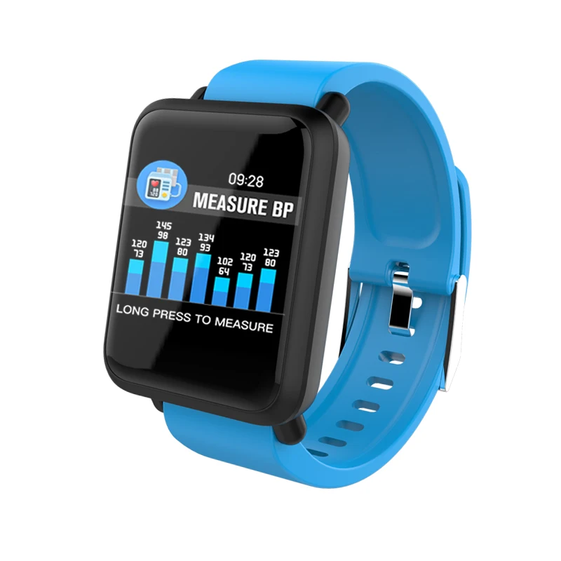 blue Schnoah Смарт-часы для женщин и мужчин Smartwatch WhatsApp Facebook сообщение напоминание о звонке для Apple Xiaomi Huawei Android ios Телефон - Цвет: blue
