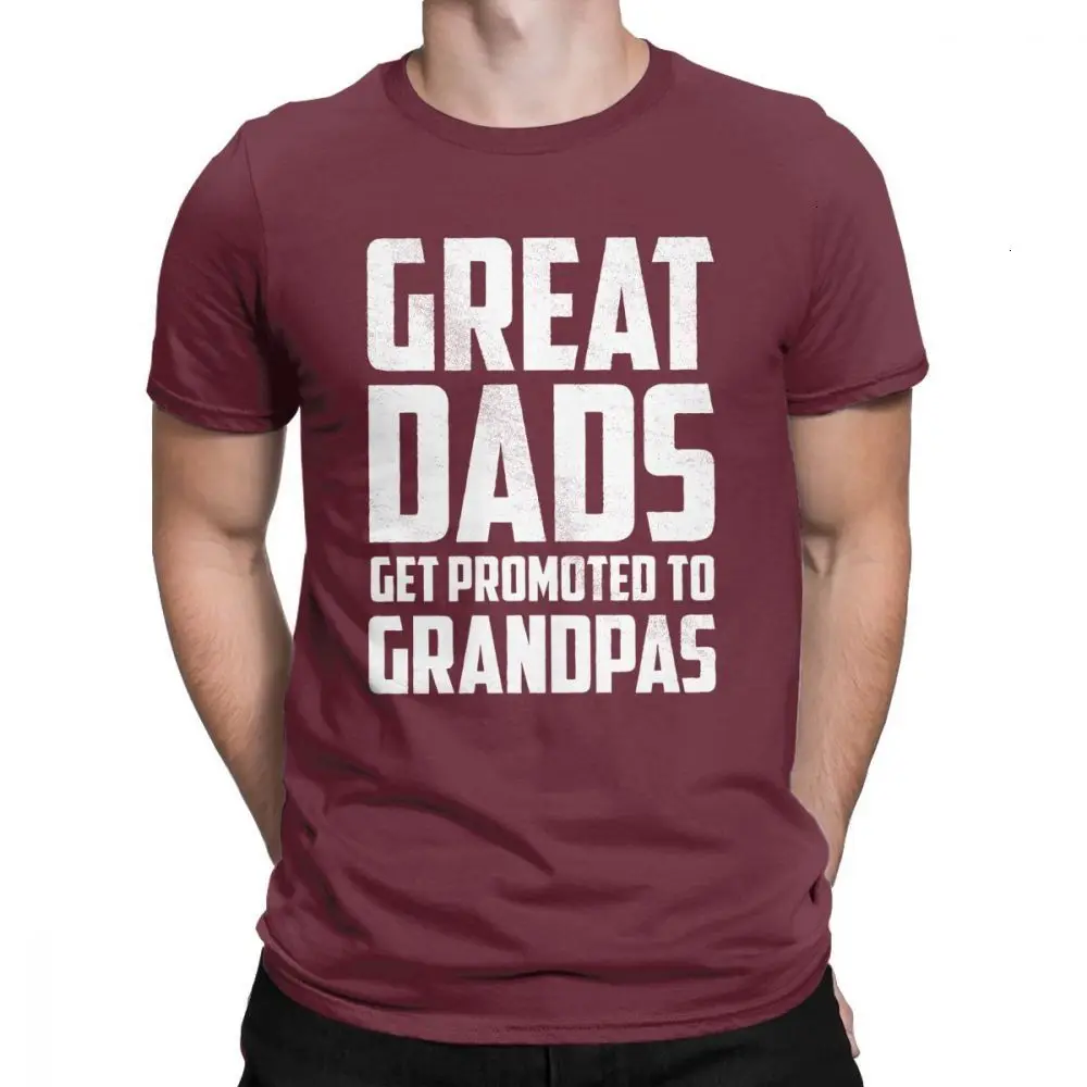 Tyburn/мужская футболка с надписью «Great Dads» и надписью «Get admocted To Grandpas»; хлопковые футболки с юмором и забавными дедушками и папами; подарок на день отца; футболка; одежда - Цвет: Gold