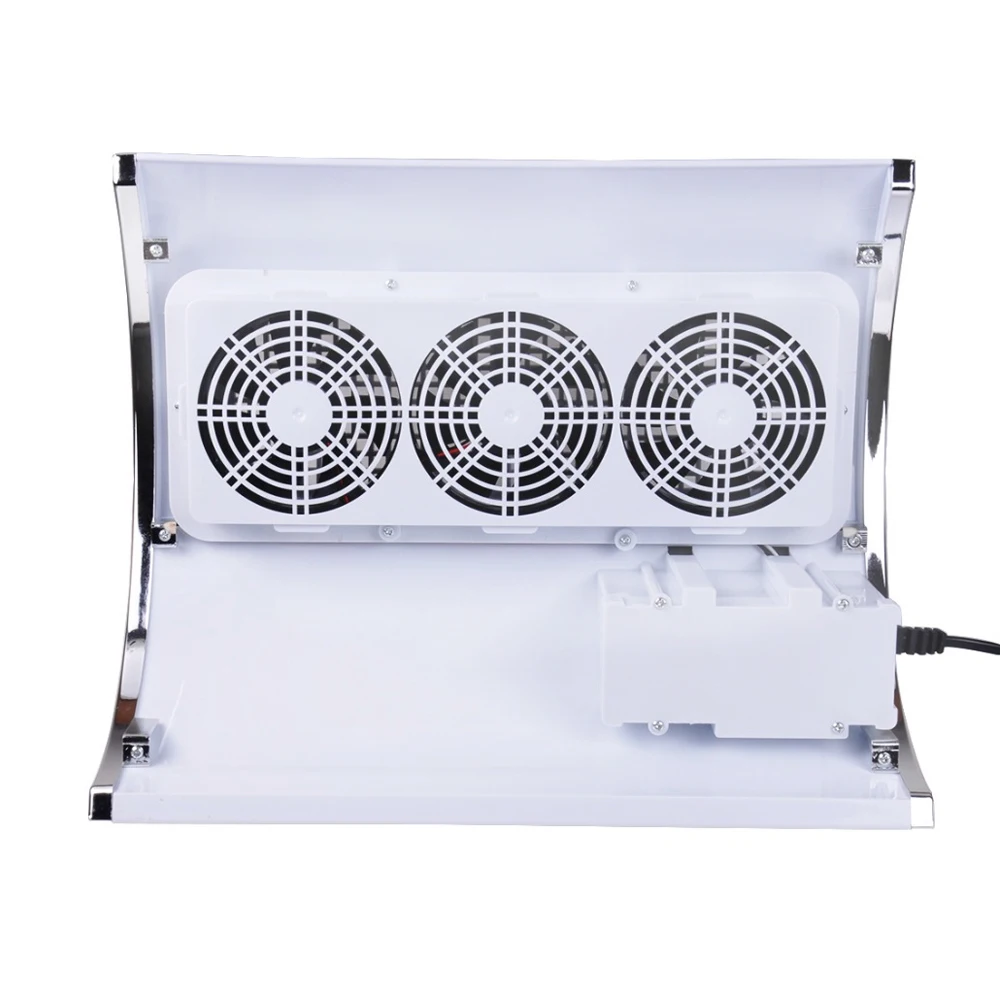 Cena 60W odkurzacz do paznokci duży rozmiar silne urządzenie do oczyszczania próżni paznokci z 3 wentylatorami 2 torby ue usa wtyczka narzędzie jak z salonu