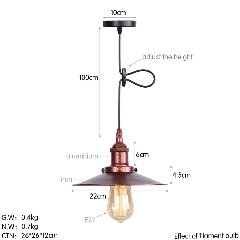 D0030-220铁锈色 尺寸图（英文版）