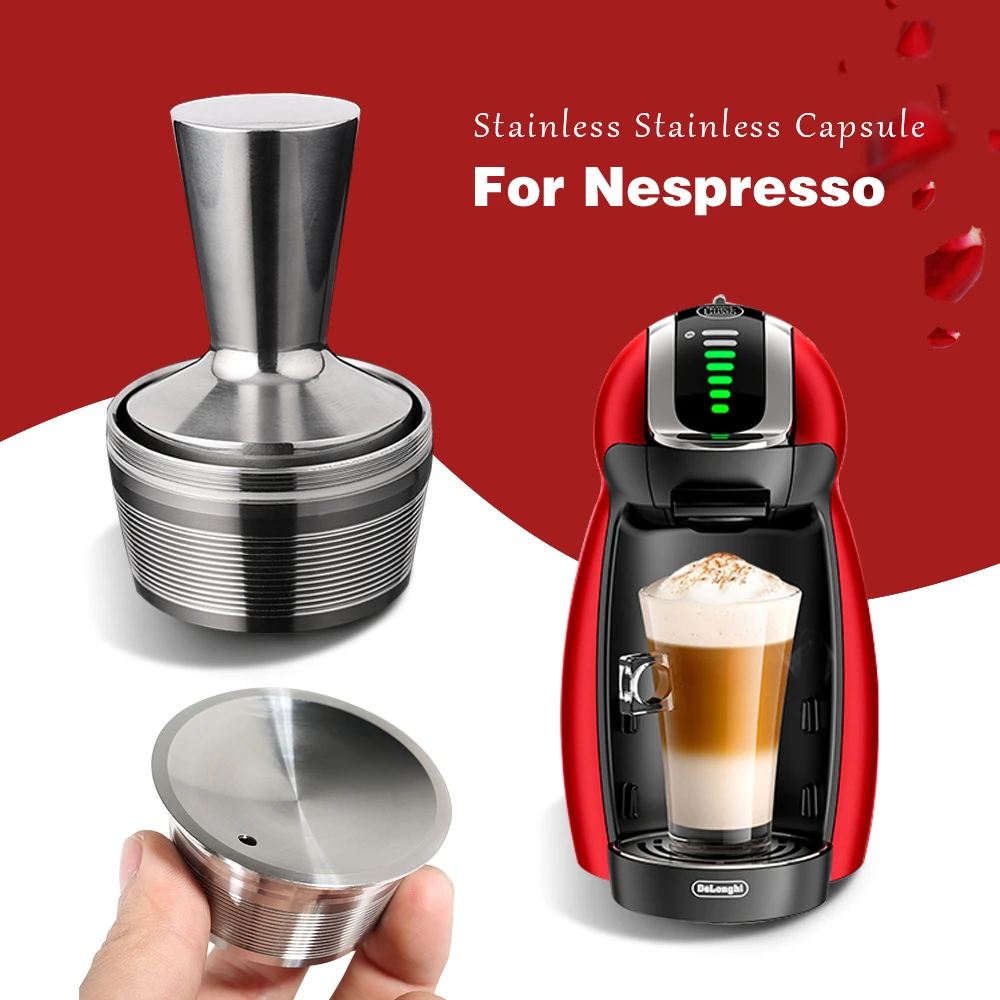 Recargable Nescafe Capsula Dolce Gusto многоразового пользования капсулы металла combinacapsule крышки