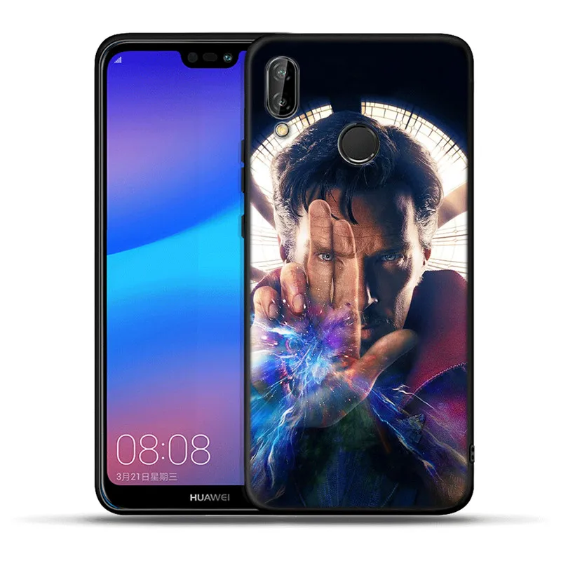 Герои Marvel Человек-паук Железный человек для huawei mate 20 10 P30 P20 P10 P9 P8 Lite Pro P Smart Мягкий силиконовый чехол Etui