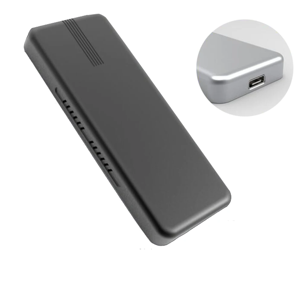 H1111Z PCIE NVMe USB3.1 SSD HDD корпус M.2 для Тип C адаптер 10 Гбит/с Поддержка 6 ТБ Ёмкость M ключ жесткий диск внешний жесткий диск SSD чехол
