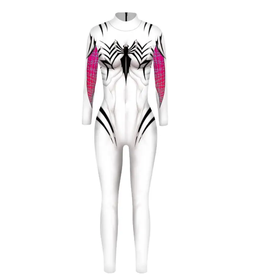 Daliclown Halloween Women Leotard Costume Sexy Female Anime Cosplay Super Hero Fancy Outfits Jumpsuits -Zentai shop online H6fa59792788c4df588f86d1c451743976.jpg