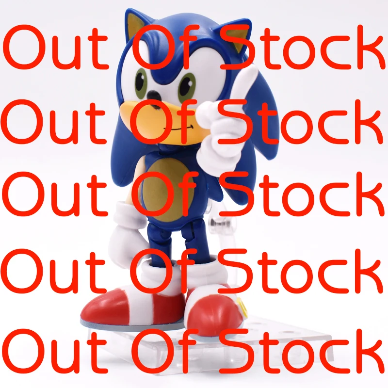Бесплатная доставка Оригинальная коробка Sonic Vivid Nendoroid серии ПВХ фигурку Коллекция Модель для детей игрушечные лошадки