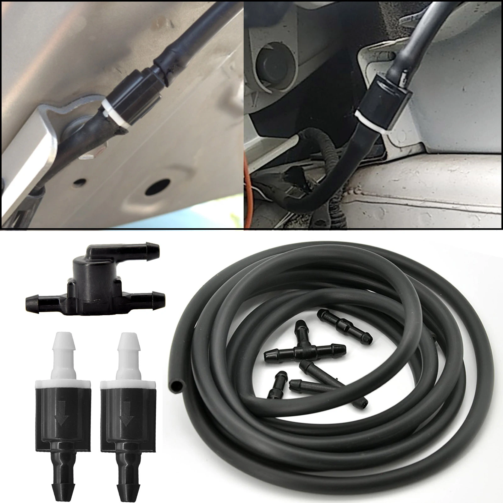 Wiper Washer Windshield Check Valve Kit For Toyota Corolla 4Runner