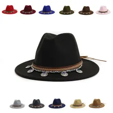 Шляпа Женская демисезонная в западном стиле винтажная Панама