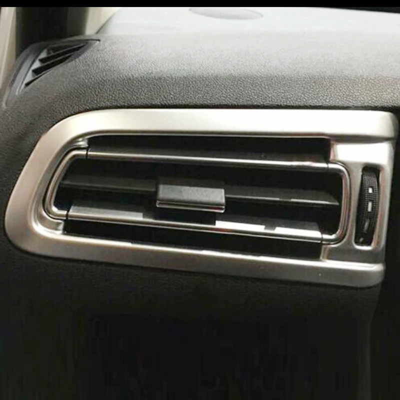 

ABS хром для Citroen C4 2016 аксессуары автомобиля, передняя левая и правая крышка выхода воздуха, отделка, Стайлинг автомобиля