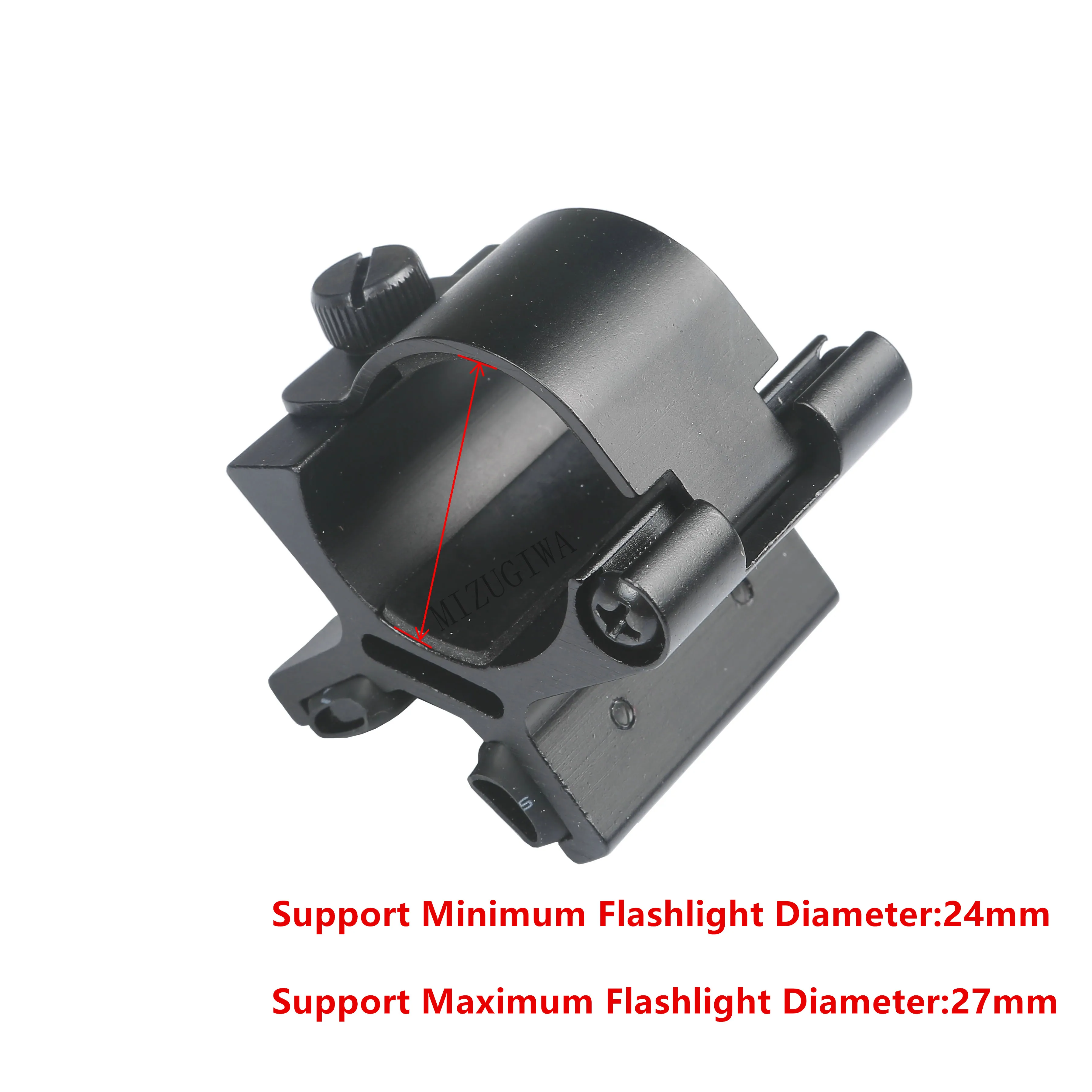 Magnet Mount Strong Dual Magnetic X for 24-27mm Flashlights Torch Bracket Scope Gun Barrels Tactical with Original Box