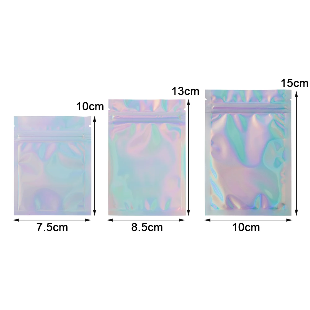 20 шт. алюминиевая фольга сумка на молнии многоразовая для хранения продуктов