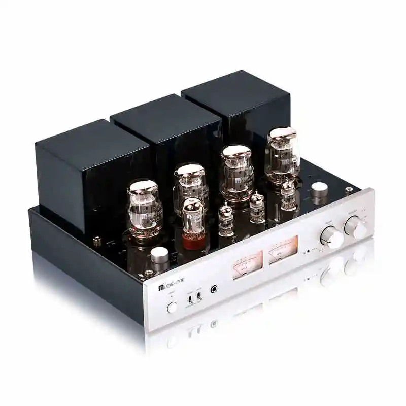 Douk аудио HiFi стерео KT88 вакуумная трубка Встроенный усилитель мощности/постамп/Phono Preamp