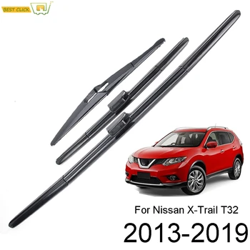 

Misima Windshield Windscreen Wiper Blades For Nissan X-Trail T32 Rogue Front Rear Window Set 2013 2014 2015 2016 2017 2018 2019