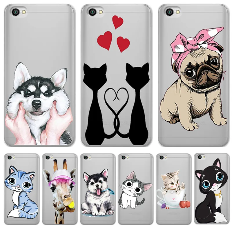 

Cat dog cartoon For xiaomi Redmi Mi 8 6 CC9 A2 Lite 5X 6X A1 6A 4X 4A 5 9 Plus Note 4 5A Prime Pro Cover Case Coque Etui capinha
