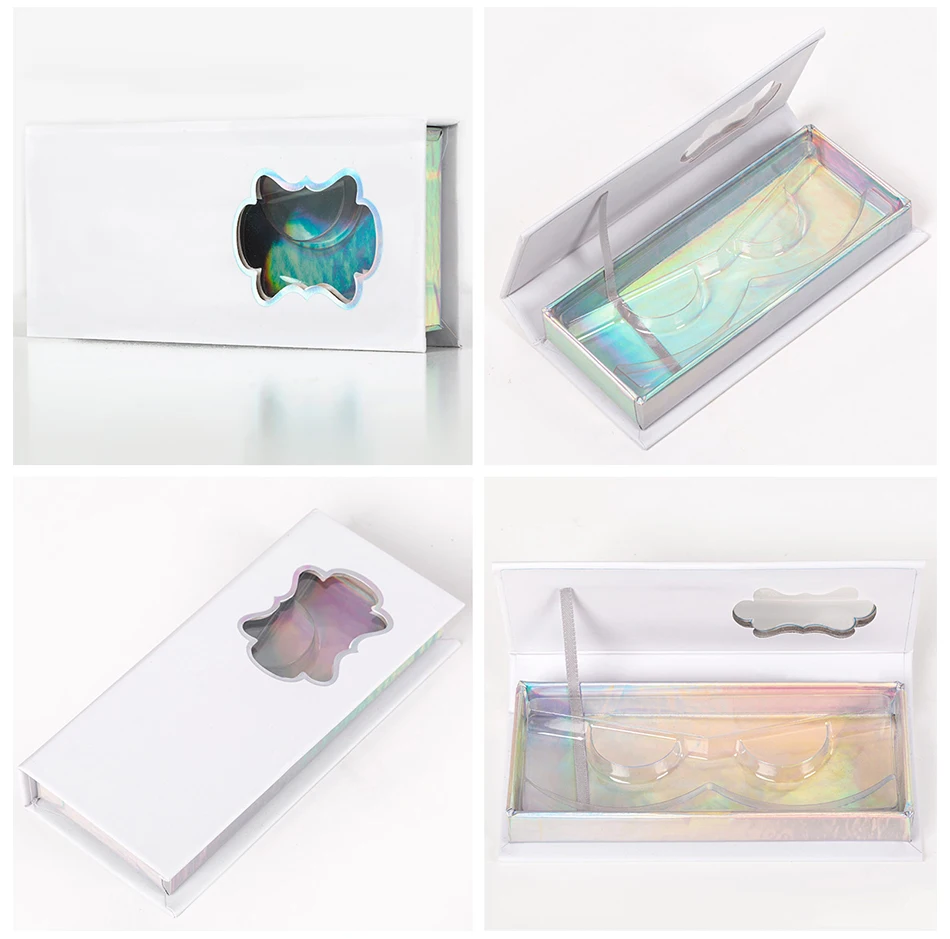 SEXYSHEEP 1-пара ресниц коробка 3D норковые ресницы упаковка нескольких стилей высокого качества материал коробка с ресницами