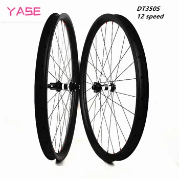 

NEW 12 speed mtb wheelset 27.5er 33x30mm asymmetry Tubeless bicycle wheel boost hubs DT350S 110x15 148x12 carbon disc wheels