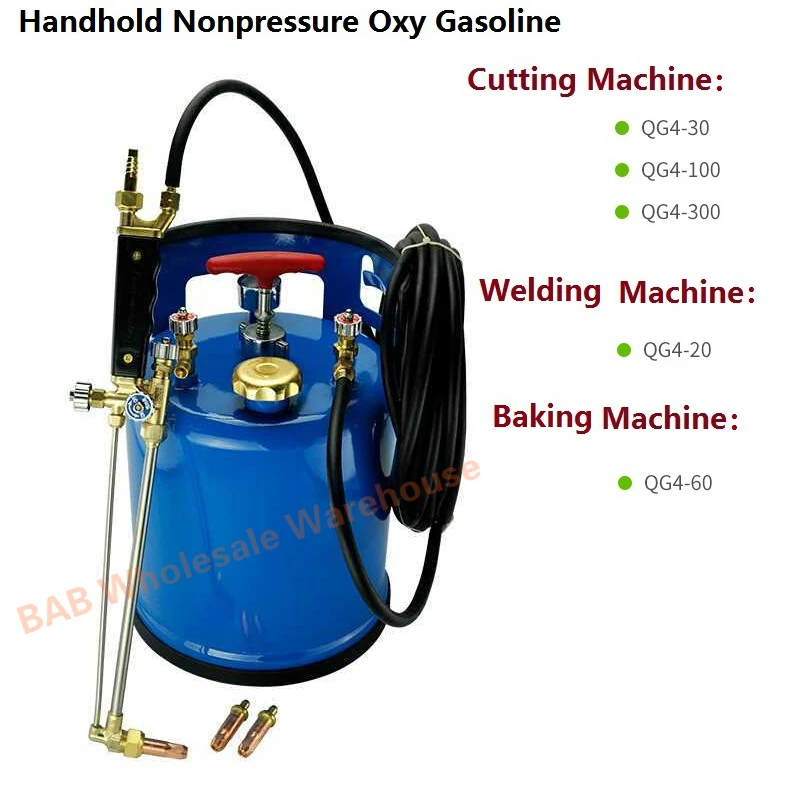 

nonpressure oxy gasoline welding cutting machine/welding machine/baking machine