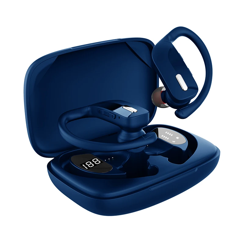 TWS Bluetooth 5 0 Earphones with Charging Box Wireless Earbuds 9D Stereo Sports Waterproof Earbuds Headsets With Microphone