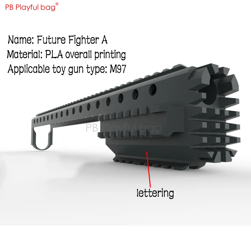 Игривый мешок M97 Handguard длинный рельс журнал вращающиеся аксессуары для обновления материал игрушечный пистолет настоящий CS игрушка аксессуар OB47