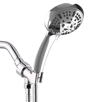 

High Pressure Handheld Shower Head 9 Spray Settings Hand Held Showerhead LBShipping