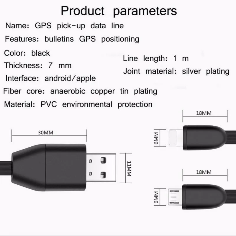 Usb кабель для передачи данных, gps-локатор, кабель для отслеживания линии, совместимый с sim-картой 3 в 1 GIM Answer Monitor