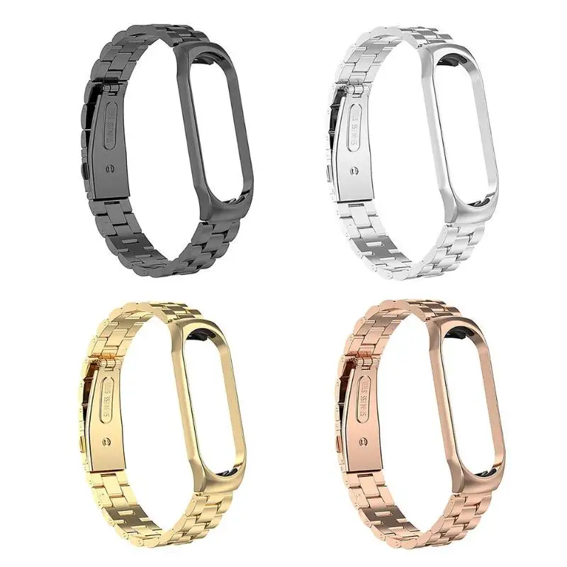 

Stainless Steel Wristband Replacement Metal Strap for Xiaomi Mi Band 3 4