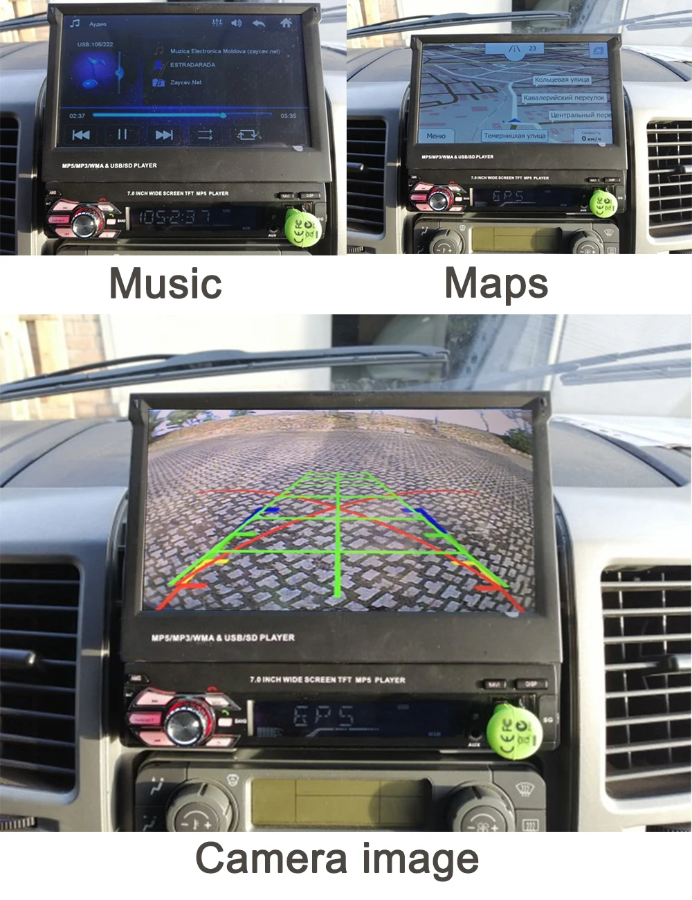 1 Din универсальный автомобильный мультимедийный плеер с CarPlay& Android авто для Nissan Skoda Fabia Praktic/Volkswagen POLO Golf " ips