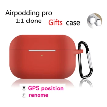 

For Airpodding Pro 1:1 clone Earphone Wireless Bluetooth Headset Rename positioning pop-up animation Send protective cover