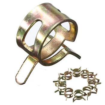 

10Pcs/set Spring Band Fuel Hose Clips Silicone Pipe Clamp Reusable Optional Clamp 6mm 7mm 8mm 9mm 10mm 11mm 12mm 13mm 14mm 15mm