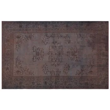 

Handmade Gray Vintage Overdyed Turkish Area Rug 176x277 Cm-5'9''X9'1''