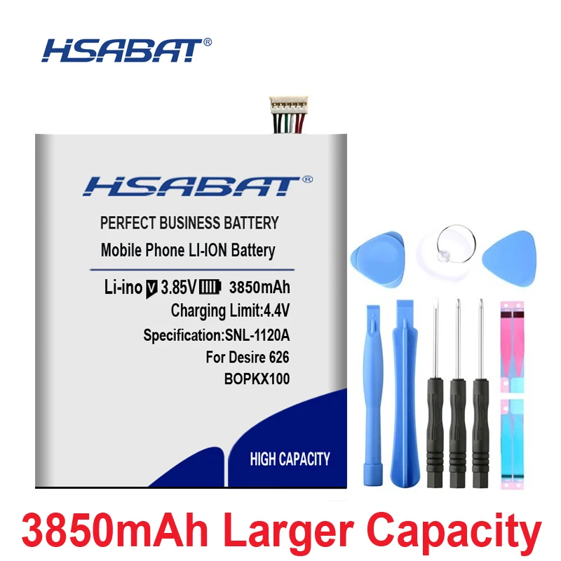 HSABAT 3850 мА/ч, B0PKX100 BOPKX100 Замена Батарея для htc Desire 626 D626W D626T 626 г 626S D262W D262D A32