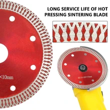 110mm diamante viu a lâmina de corte rápido circular viu disco cortador web durável cortar roda para cerâmica mármore alvenaria concreto