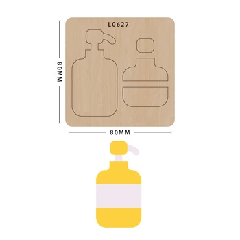 

Knife mold scrapbook wooden cutting die making decor supplies dies template Suitable for common die-cutting machines