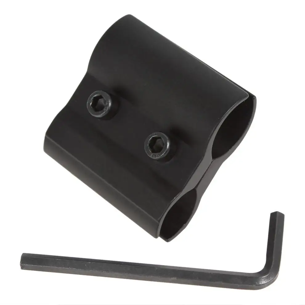 LED Flashlight Clip Mount Bike Torch Holder Bracket With Hex Wrench QQ06 Aluminum Alloy