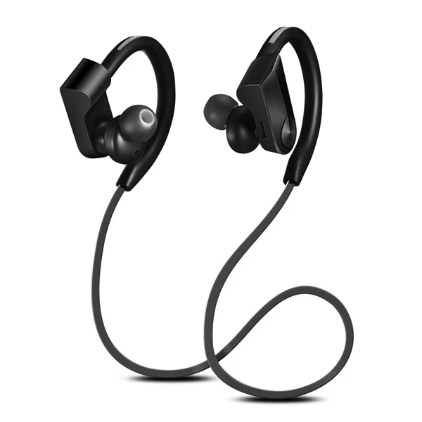 CBAOOO Спортивная bluetooth-гарнитура беспроводные наушники водонепроницаемые шумоподавление с микрофоном Android ios bluetooth-гарнитура - Цвет: black