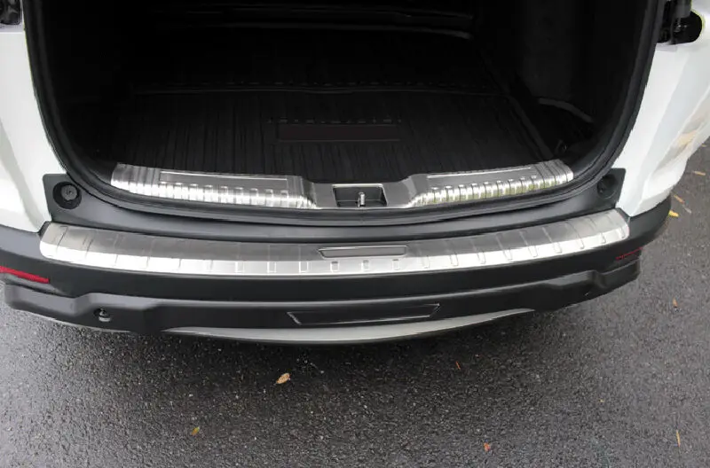 Подходит для Honda CR-V- внутренний и внешний задний багажник Бампер Подоконник Защита 2 шт