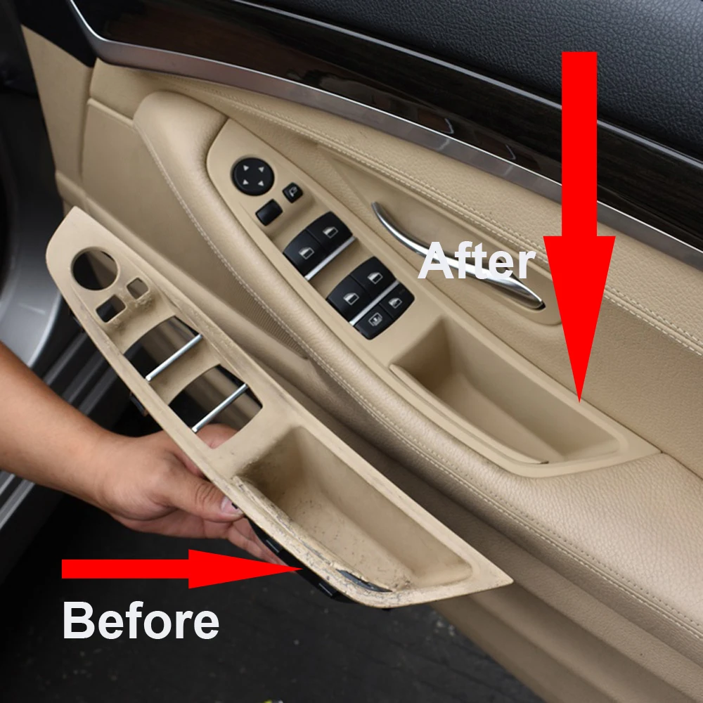 4/7 шт./комплект правый руль для BMW 5 серии F10 F11 520 525|Комнатные дверные ручки| |